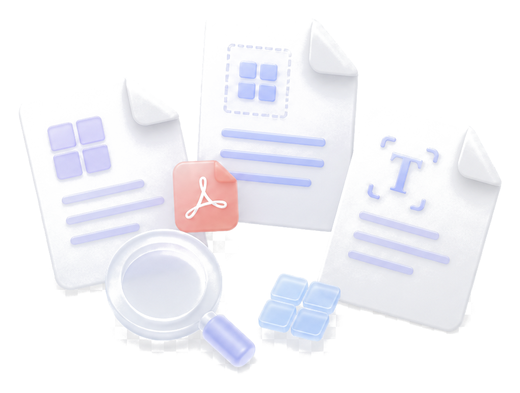 PDF 全能处理插画